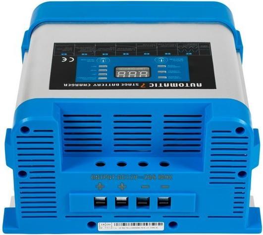 Produktbild Digital AZO Digitales 12V-Netzladegerät für BC-20 PRO 20A-Batterien (230V/12V) LCD 7-stufige Ladung (12V, 20 A)
