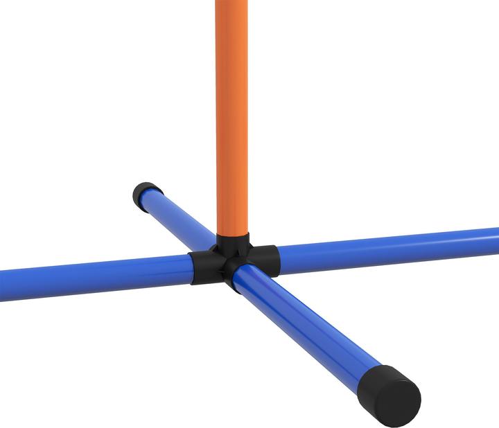 Produktbild PawHut Hunde Agility Set Kunststoff, Oxfordstoff Orange+Blau (Agility)