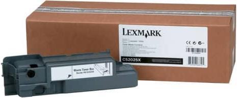 Actual product image Lexmark C52025X Waste Toner Box, C52x, C53x, Series