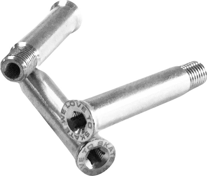 Powerslide Inline Skate Accessory Al Single Axle For Torx/M4 Thread 2023 (47 mm)