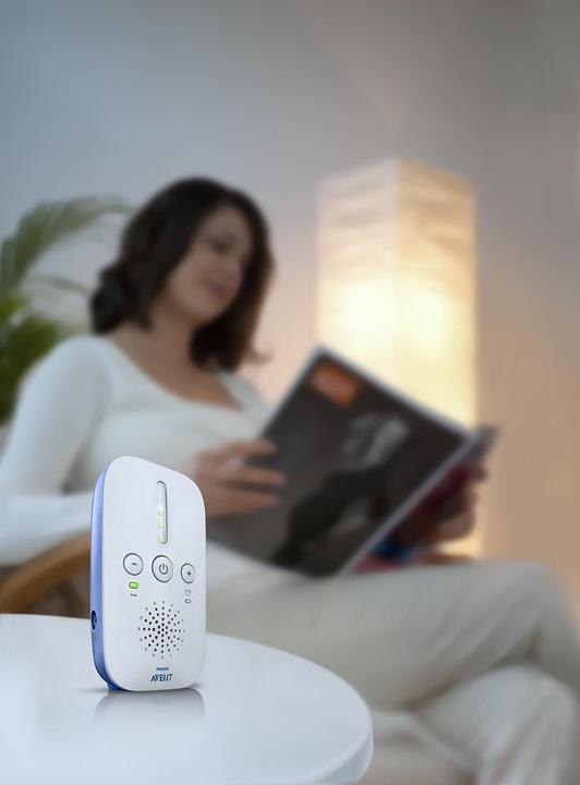 Actual product image Philips Avent Smart Eco Dect SCD501 (Baby Monitor Audio, 300 m)