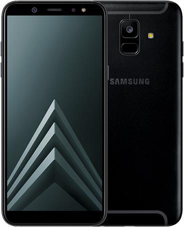 Produktbild Samsung Galaxy A6 (2018) (32 GB, Black, 5.60", Dual SIM + SD, 16 Mpx, 4G)