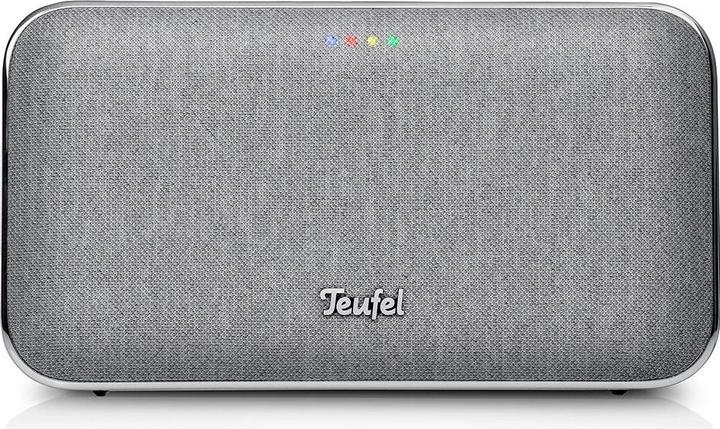 Actual product image Teufel MOTIV GO VOICE Wi-Fi Bluetooth Speaker wireless silver white