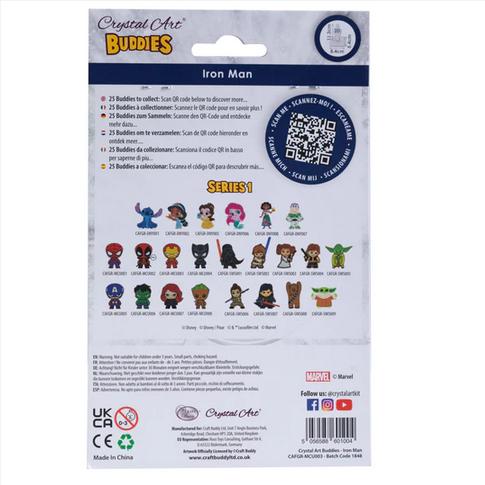 Produktbild Craft Buddy Ironman, Crystal Art Figur ca. 11x8cm