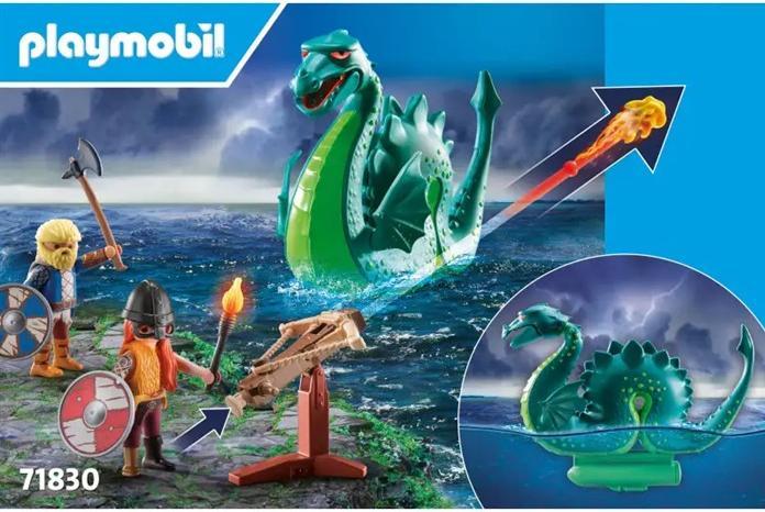 Produktbild Playmobil Wikinger mit Seeungeheuer (71830)