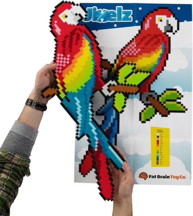 Actual product image Fat Brain Toys Jixelz Set Up in the Air (700 pieces)