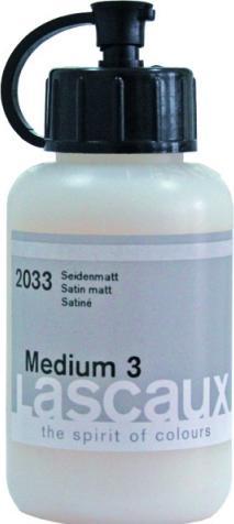 Produktbild Lascaux Malmittel Medium 3 seidenmatt