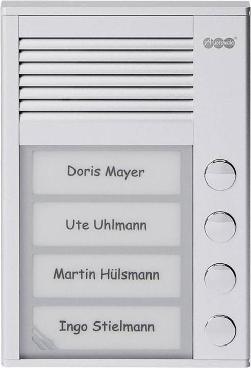 Image du produit Auerswald TFS-Dialog 204 pour extension a/b / 4 boutons-poussoirs de sonnerie / boîtier mince / p... (Filaire)
