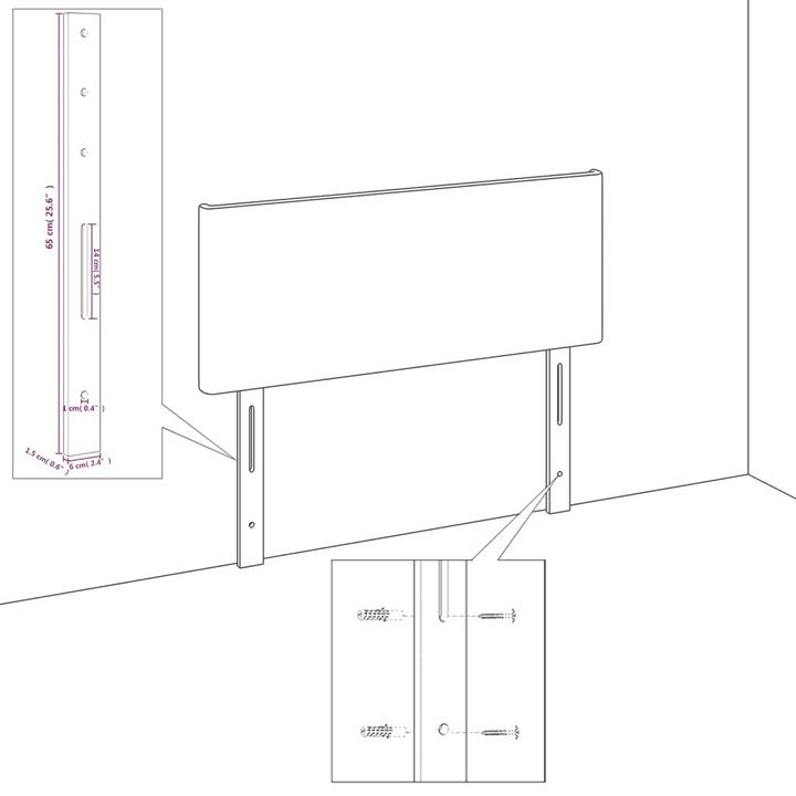 Image du produit VidaXL Soraya (100 x 200 cm, 100 x 200 cm)