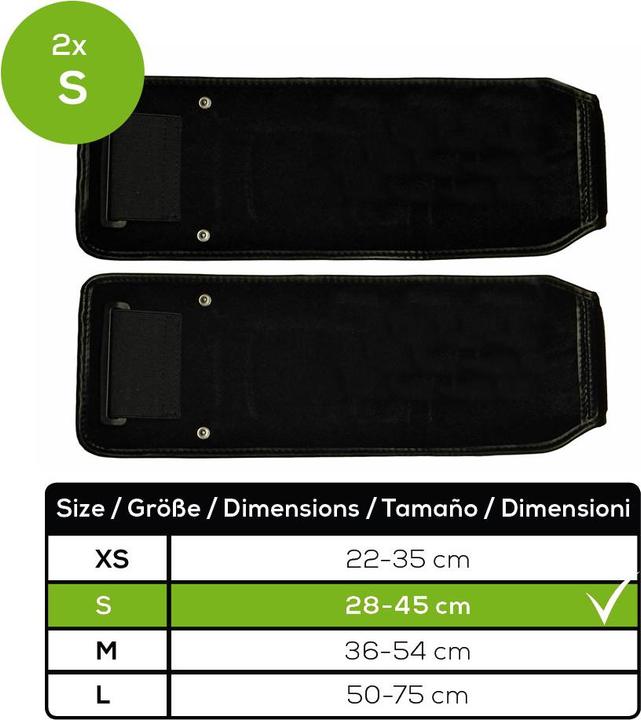 Immagine prodotto Beurer 2 bracciali EMS taglia S per il dispositivo di stimolazione muscolare homeSTUDIO