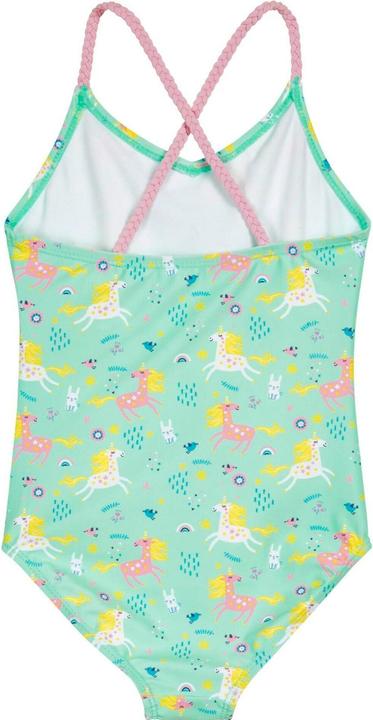 Playshoes Maillot de bain protection UV licorne menthe/rose T. 122-128 (122)