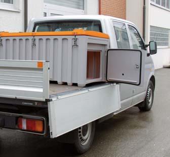 Image du produit Cemo Boîte universelle en polyéthylène (250 l)