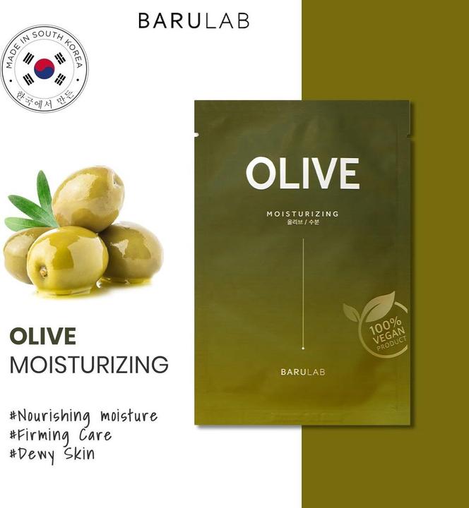 Produktbild Barulab The clean vegan mask - Olive (20 ml)