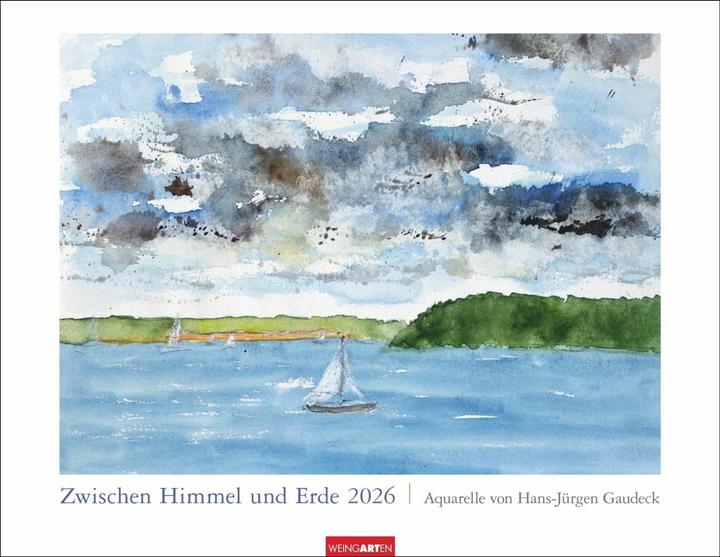 Produktbild Zwischen Himmel und Erde Kalender 2026 - Aquarelle von Hans-Jürgen Gaudeck (44 x 34 cm, Deutsch)