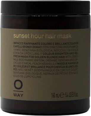 Immagine prodotto Oway Sunset Hour Hair Mask - Maschera rinfrescante per capelli colorati, 160ml (160 ml)