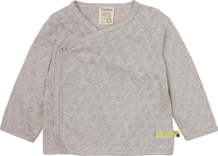 loud + proud Wickeljacke Jacquard Strick