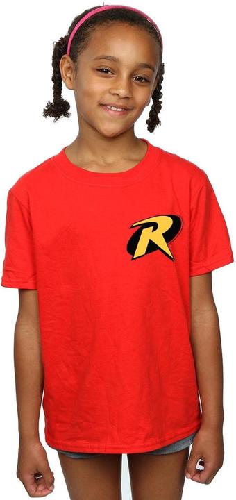 Immagine prodotto Batman Robin Logo Maglietta Ragazze (140, 146)