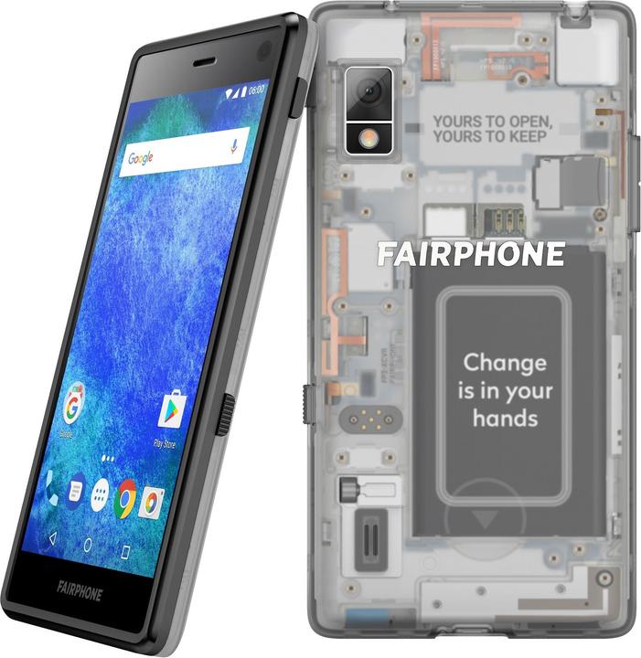 Fairphone 2 (32 GB, Transparent, 5", Hybrid Dual SIM, 12 Mpx, 4G)