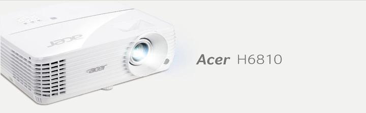 Image du produit Acer H6810 (4K, 3500 lm, 1.47 - 1.76:1)
