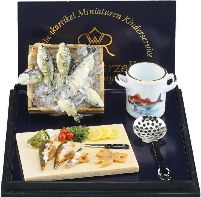 Immagine prodotto Reutter 001.487/7 - Zuppa di pesce Bouillabaisse, scala in miniatura 1:12 (8 x 8 x 5,5 cm)