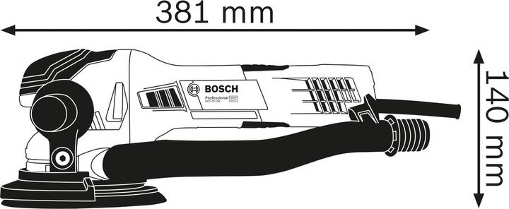 Produktbild Bosch Professional GET 75-150 (Exzenterschleifer, 750 W)