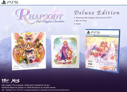 Actual product image NIS Rhapsody: Marl Kingdom Chronicles - Deluxe Edition (PS5, IT)