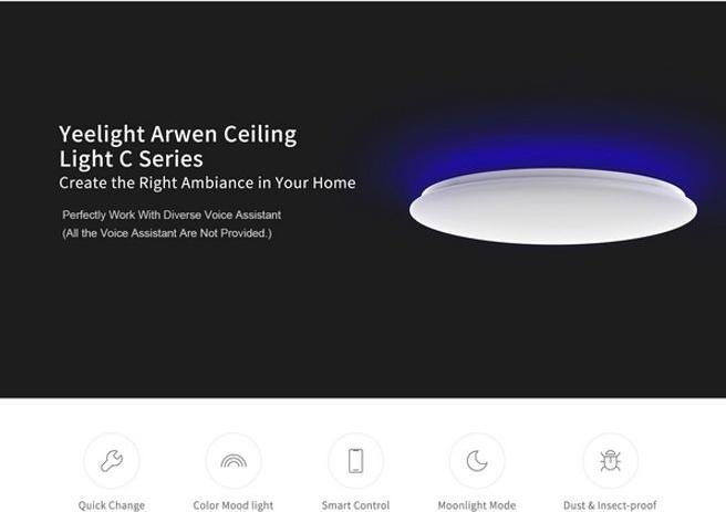 Image du produit Yeelight Série Arwen C (4000 lm)