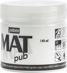 Image du produit Pebeo Acrylique Mat Pub (Blanc permanent, 140 ml)