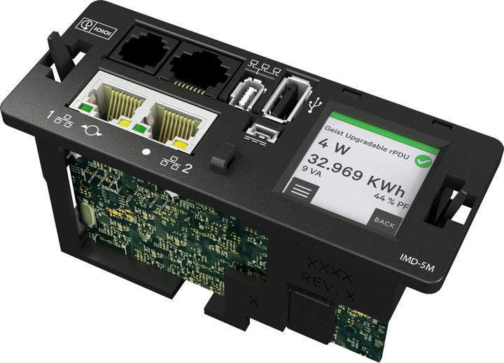 Produktbild Vertiv VP5G30A7, Überwacht, 0U, Senkrecht, Schwarz, LCD, 24 AC-Ausgänge