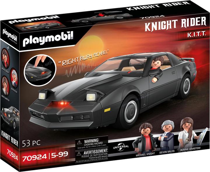 Playmobil Knight Rider - K.I.T.T. (70924, Playmobil Knight Rider)