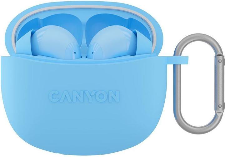 Produktbild Canyon TWS-5, True Wireless Bluetooth earphones, USB-C charging, charging station in cassette, black (Kabelgebunden)