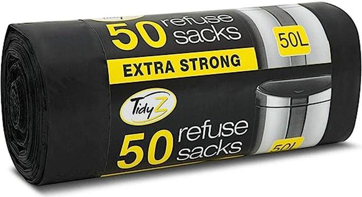 Actual product image Tidy Z Plastic bin liners 50-pack (50 x, 50 l)
