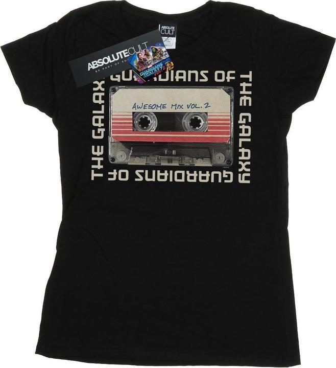Immagine prodotto Guardians Of The Galaxy Awesome Mix Cassette Vol. 2 Maglietta Donna (XXL)