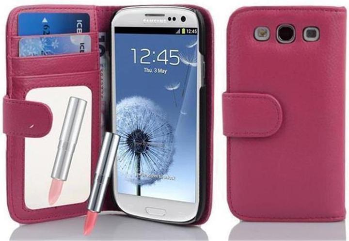Immagine prodotto Cadorabo Custodia a libro con specchio per Samsung Galaxy S3 / S3 NEO (Samsung Galaxy S3)