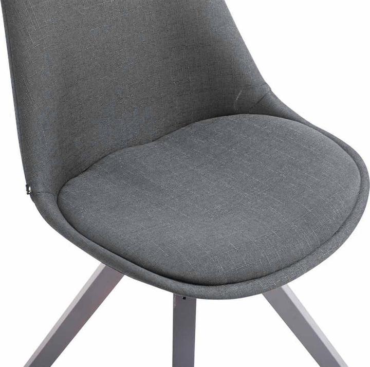 Actual product image Swisshandel24 Toulouse fabric square grey