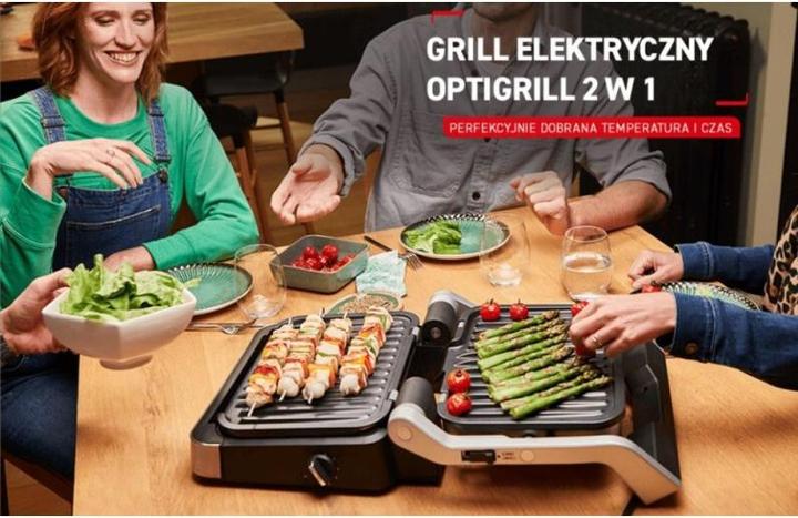 Produktbild Tefal Grill OptiGrill 2in1 INOX GC772D