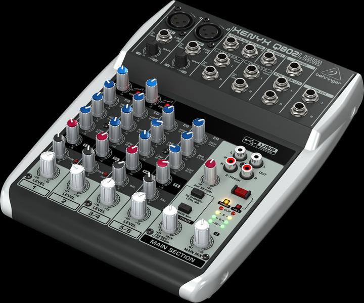 Produktbild Behringer Xenyx 802usb (Studio- und Livemixer)