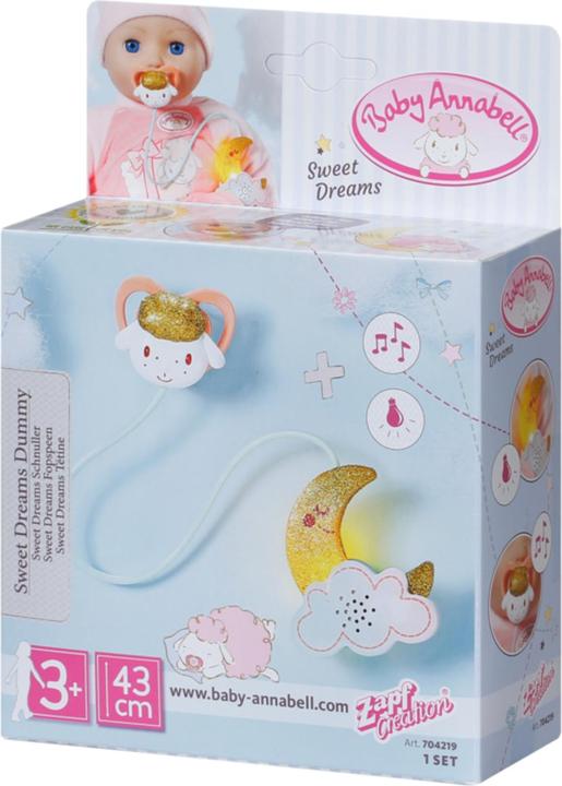 Actual product image Baby Annabell Sweet Dreams Pacifier