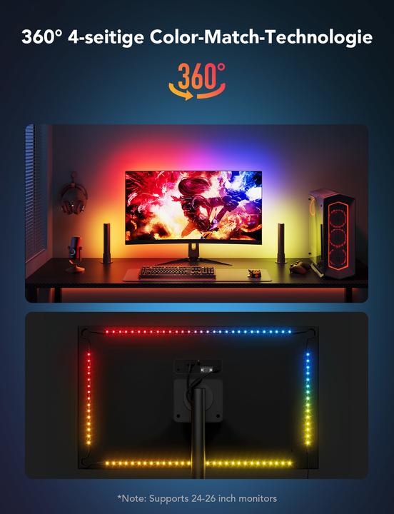 Actual product image Govee PC Monitor Pro Kit for 27"- 34"