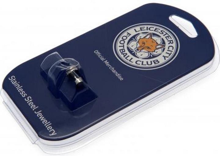 Actual product image Leicester City FC Stainless steel earring (100% stainless steel)