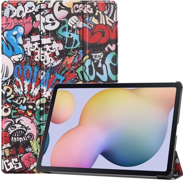 Produktbild MU Style Dreifach faltbare Hülle mit Muster (Galaxy Tab S7+)