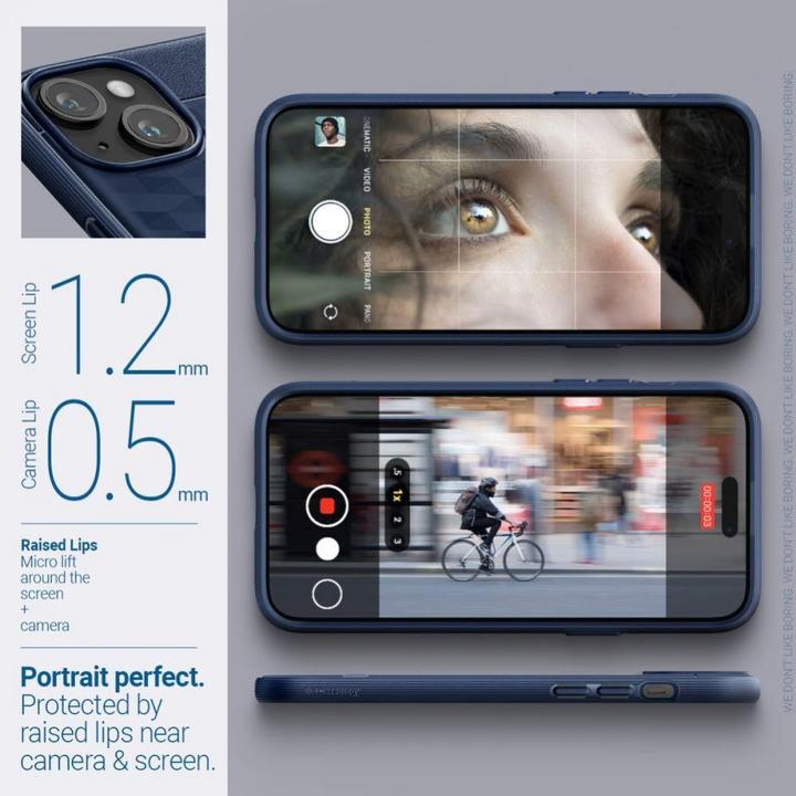 Actual product image Caseology Parallax Mag Magsafe Iphone 15 Midnight Blue (Apple iPhone 15)