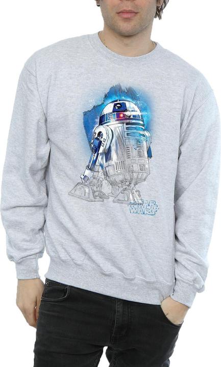 Immagine prodotto Star Wars The Last Jedi R2-D2 Brushed Felpa Uomo (L)