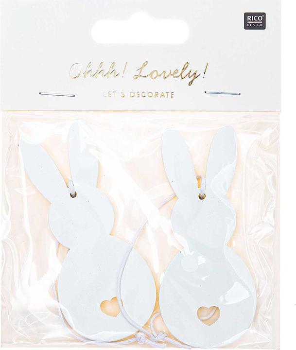 Rico Design Suspension Lapin (2 x, 1,5 x 10 x 12,5 cm)