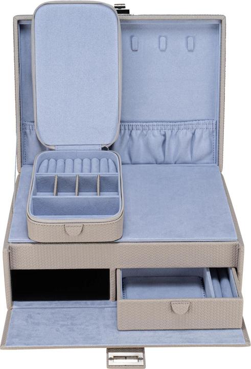 Image du produit Windrose 803954.07 - Boîte à bijoux L avec insert Corbello taupe