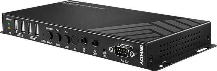 Actual product image Lindy 4K HDMI USB Over IP Ext Receiver