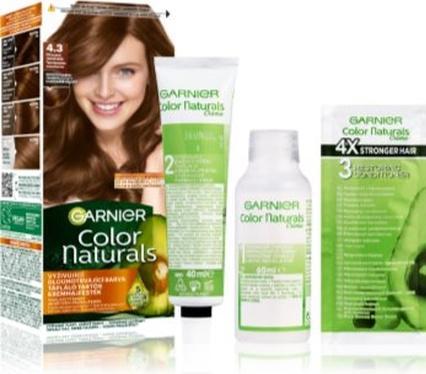 Garnier Color Naturals - Hair Color 40 ml 4.3 Natural Golden Brown (4.3 Natural Golden Brown)