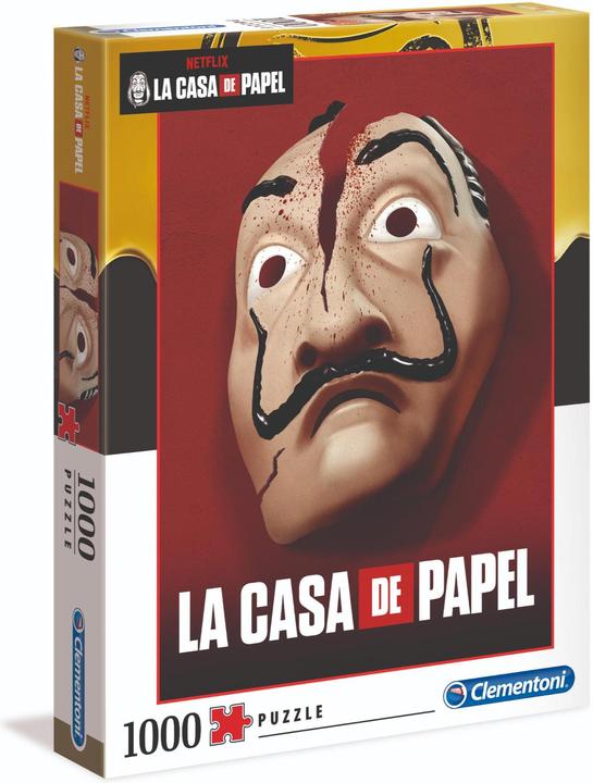 Actual product image Clementoni House of money: Mask - Dali (1000 pieces) (1000 pieces)