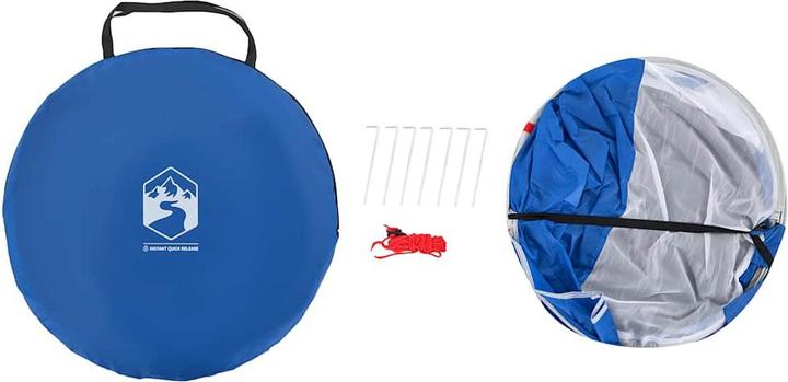 Actual product image VidaXL Beach tent 2 person pop-up waterproof (beach tent, 1.30 kg, 2 persons)