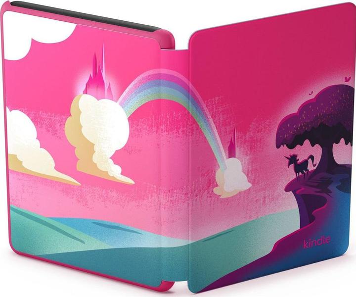 Produktbild Amazon Kindle Kids Edition without Special Offers inkl. Einhorntal-Hülle (2022) (6", 16 GB, Pink)